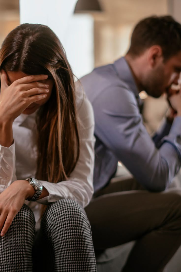 «не могу расстаться с мужем / женой»